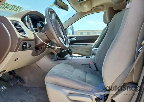 2013 Dodge Durango Sxt z USA, uszkodzony, nr VIN 1C4RDHAGXDC662033